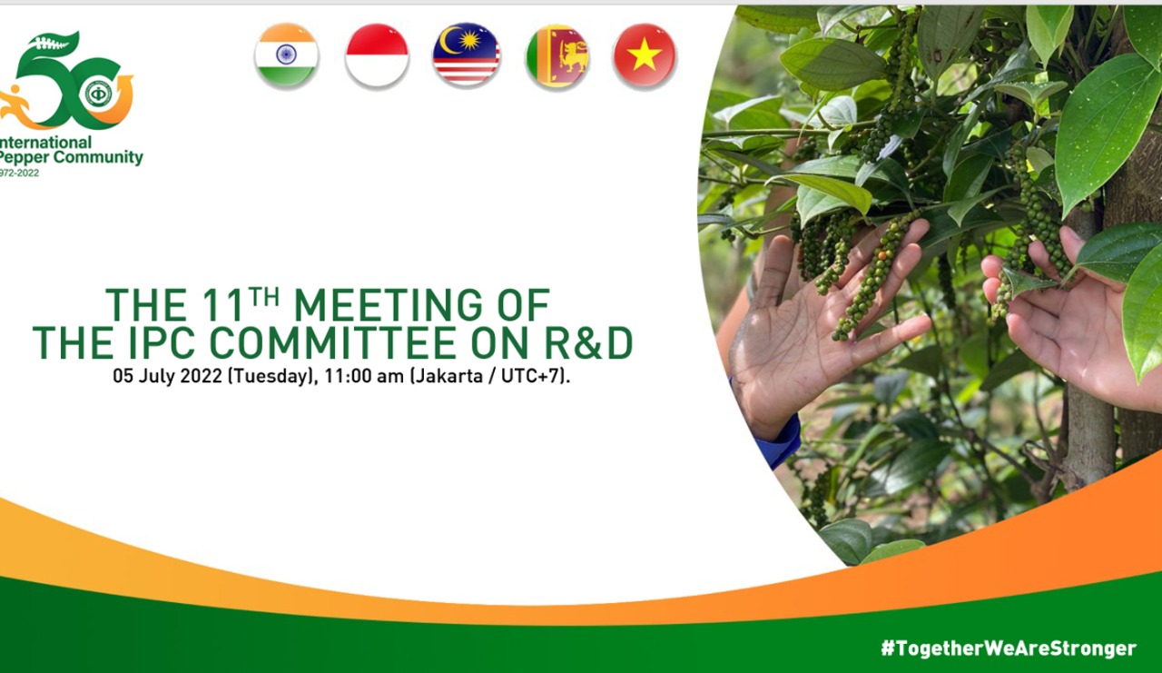 THE 11TH MEETING OF THE INTERNATIONAL PEPPER COMMUNITY COMMITTEE ON RESEARCH & DEVELOPMENT